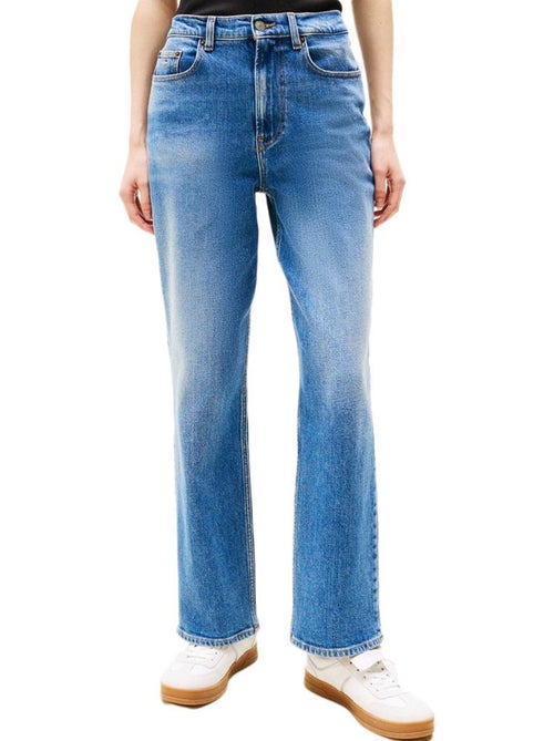 Jeans Tommy Hilfiger Layla Retos Azuis para Mulher DW0DW20644 - Kiabi Jeans Tommy Hilfiger Layla Retos Azuis para Mulher DW0DW20644 - Kiabi