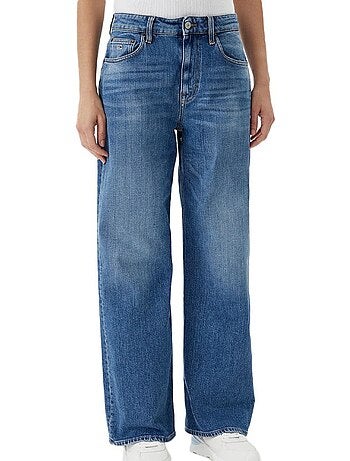 Jeans Tommy Hilfiger Mia de Cintura Média Azul para Mulher