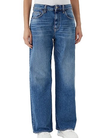 Jeans Tommy Hilfiger Mia de Cintura Média Azul para Mulher