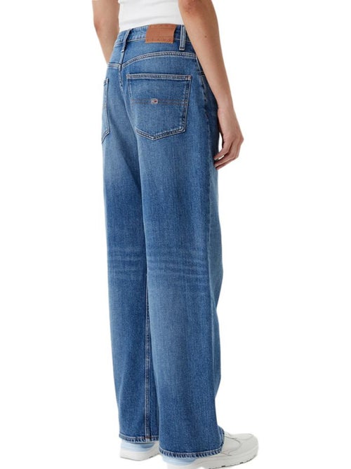 Jeans Tommy Hilfiger Mia de Cintura Média Azul para Mulher - Kiabi Jeans Tommy Hilfiger Mia de Cintura Média Azul para Mulher - Kiabi