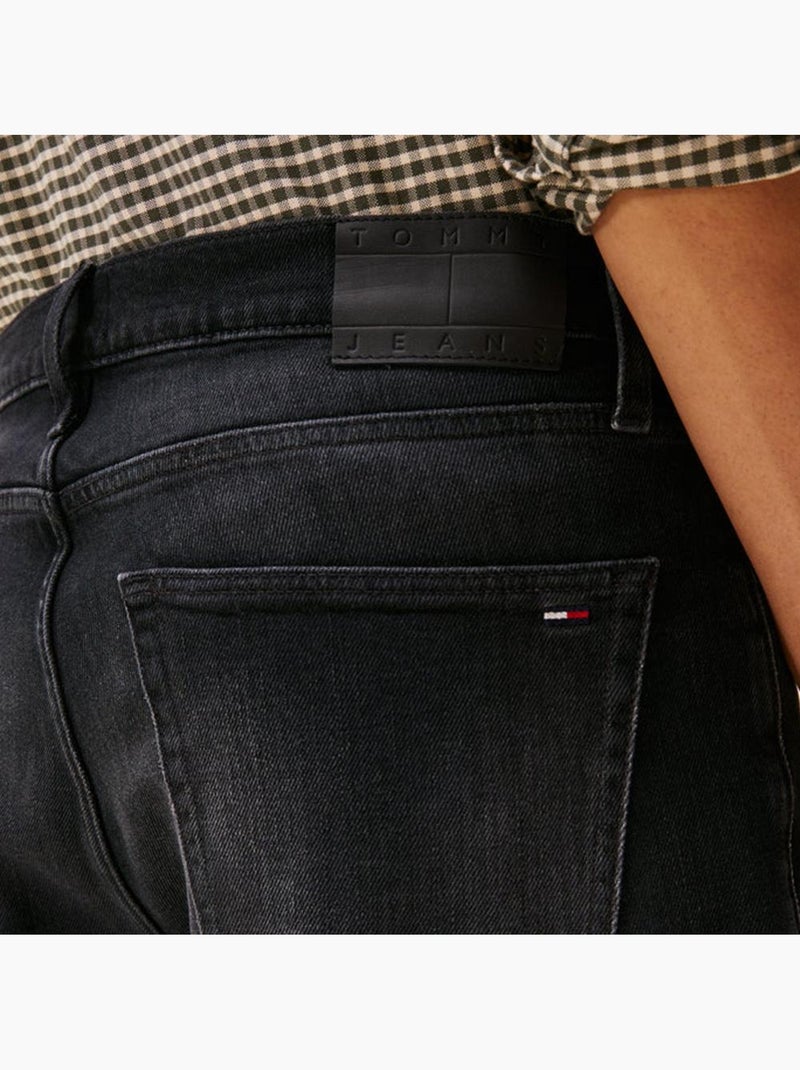 Jeans Tommy Hilfiger Ryan de Corte Reto Preto para Homem Preto - Kiabi