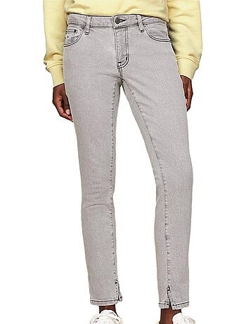 Jeans tommy hilfiger sophie cinzento para mulher