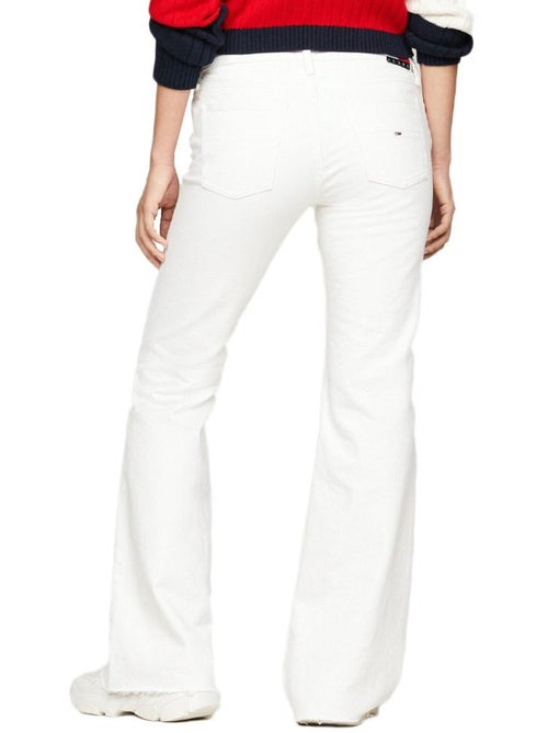 Jeans Tommy Hilfiger Sophie Regular Brancos para Mulher - Kiabi Jeans Tommy Hilfiger Sophie Regular Brancos para Mulher - Kiabi