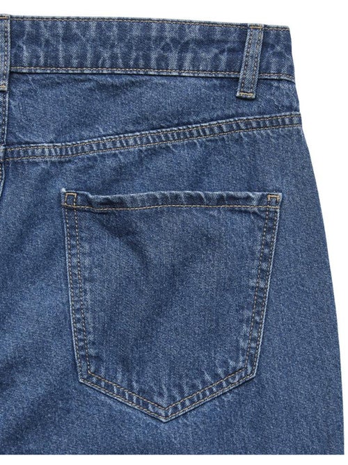 Jeans Vero Moda Asta Straight Azul para Mulher - Kiabi
