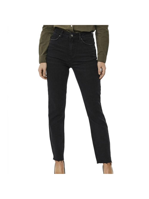 Jeans vero moda cut preto de cintura subida para mulher 10247008 - Kiabi