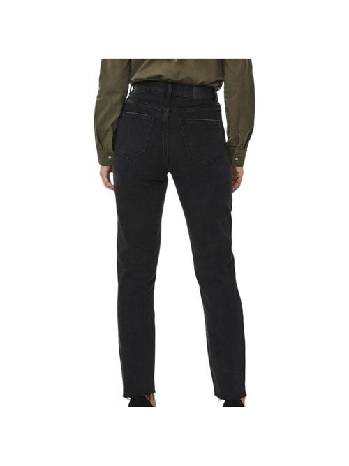 Jeans vero moda cut preto de cintura subida para mulher 10247008 - Kiabi