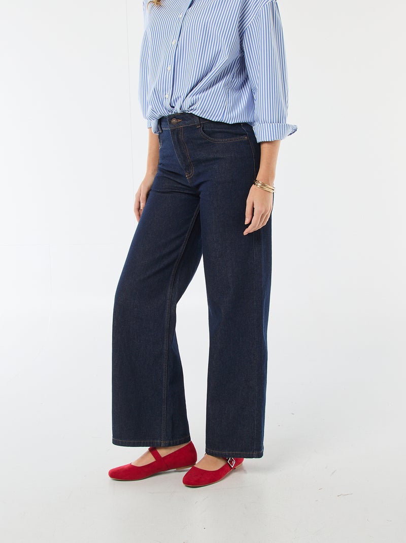 Jeans wide leg Azul - Kiabi
