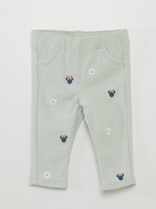 Jeggings com estampado 'Minnie'