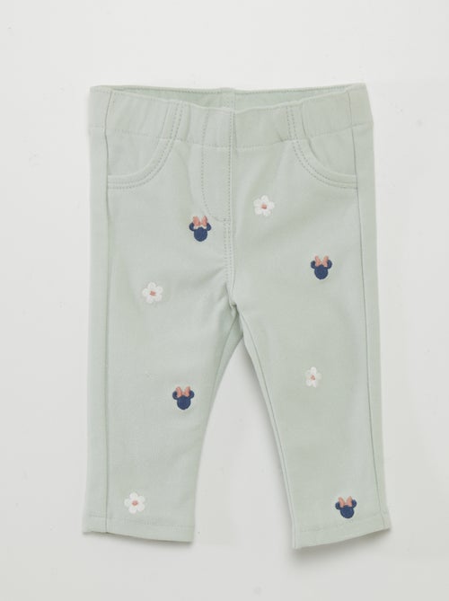 Jeggings com estampado 'Minnie' - Kiabi