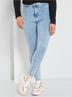 Jeggings de conceção ecológica - Kiabi