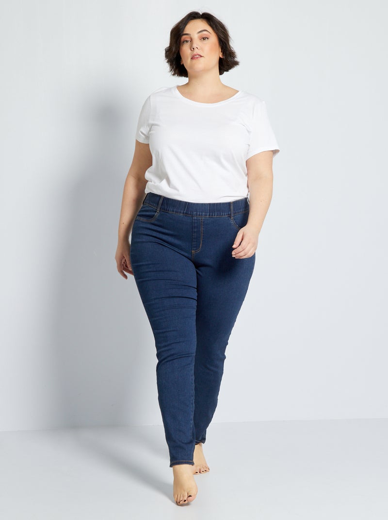 Jeggings de ganga L32 AZUL - Kiabi