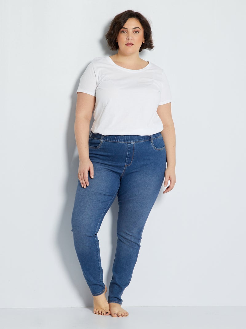 Jeggings de ganga L32 Pedra - Kiabi