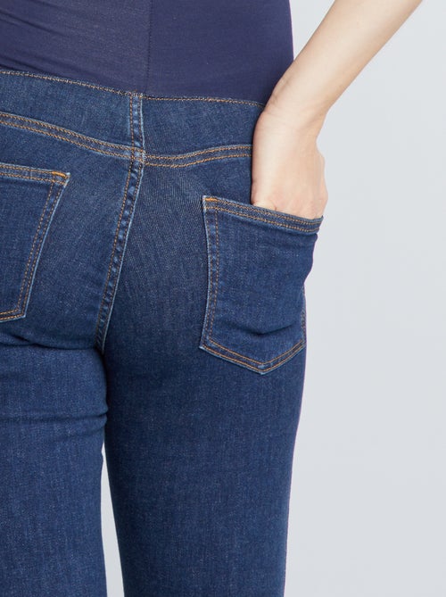 Jeggings de grávida com faixa - Kiabi