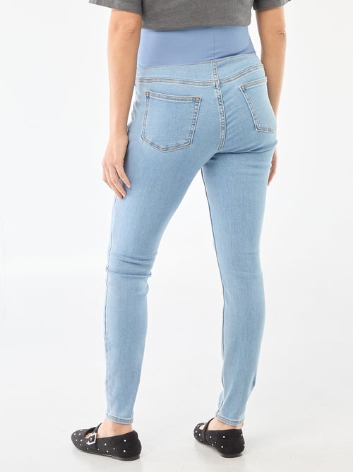 Jeggings de grávida com faixa - Kiabi