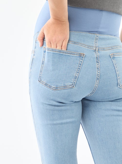 Jeggings de grávida com faixa - Kiabi