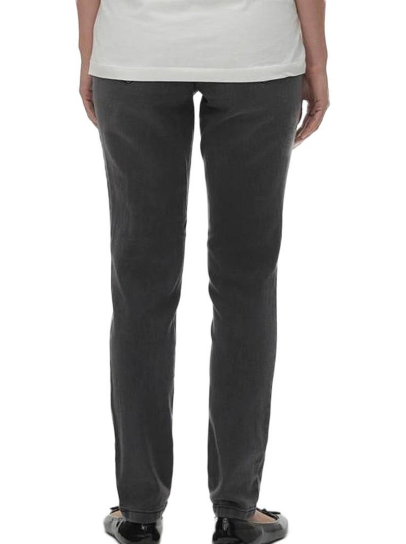 Jeggings de Gravidez Cinzentos Mamalicious Newamy para Mulher Cinza-prateado - Kiabi