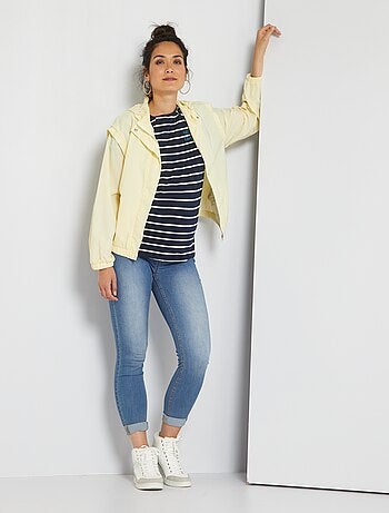 Futura mamã - Jeggings de gravidez efeito ganga - Kiabi