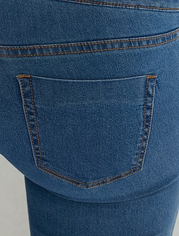 Futura mamã - Jeggings de gravidez efeito ganga - Kiabi