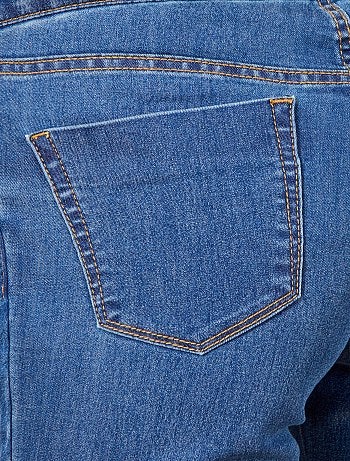 Futura mamã - Jeggings de gravidez efeito ganga - Kiabi