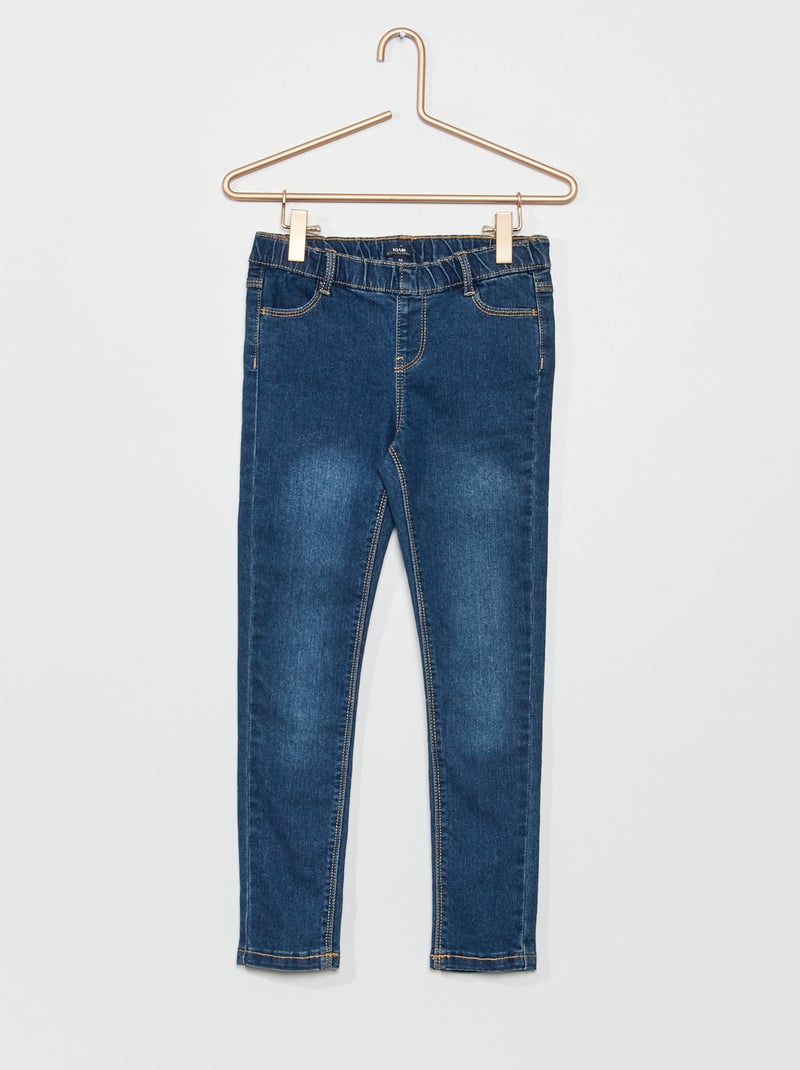 Jeggings elásticas AZUL - Kiabi