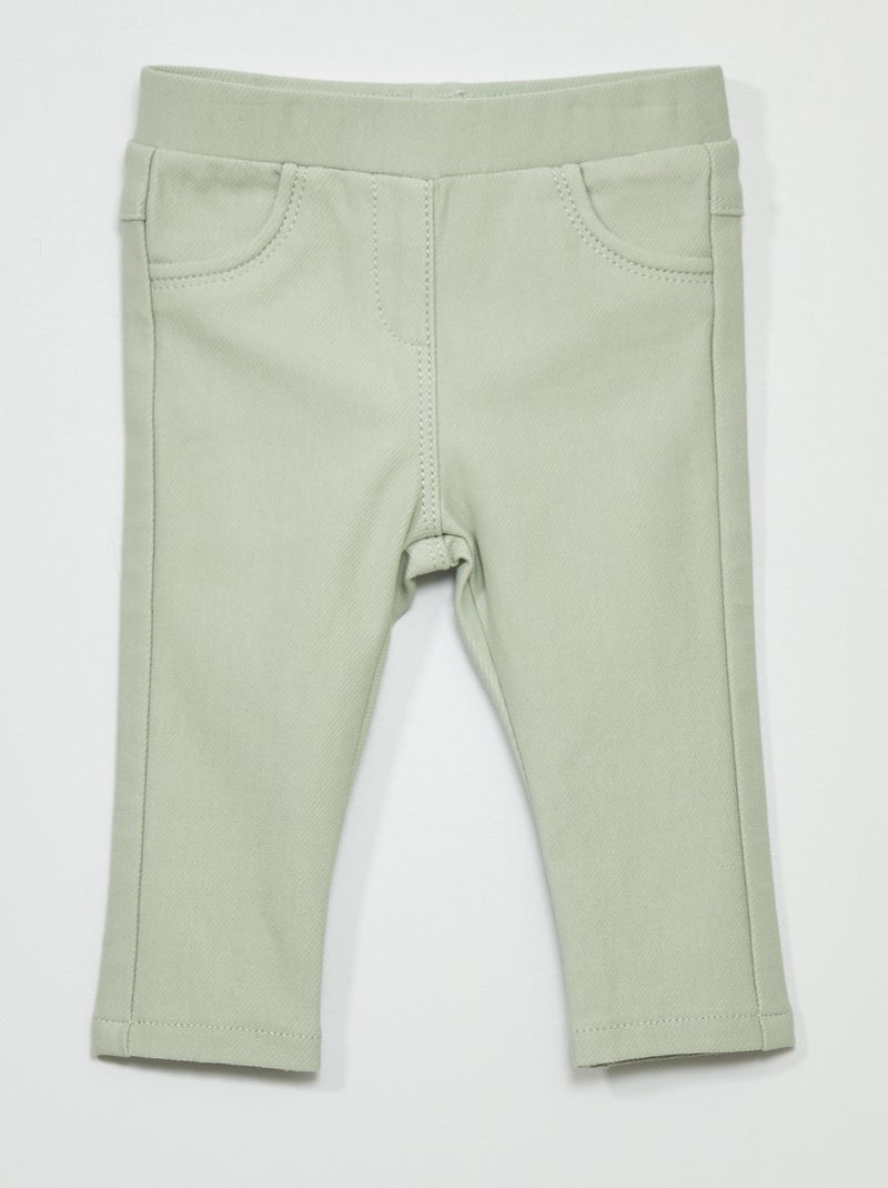 Jeggings elásticas VERDE - Kiabi