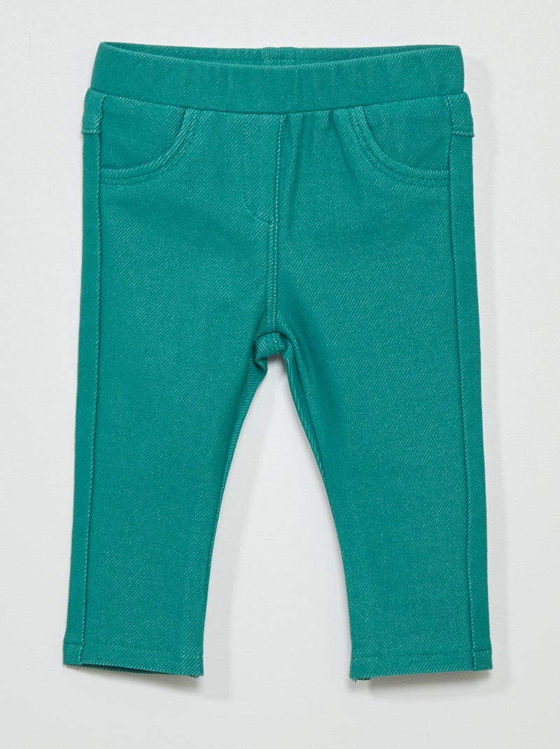 Jeggings elásticas VERDE - Kiabi