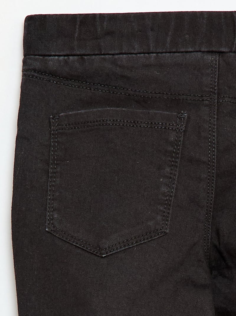 Jeggings lisas Preto - Kiabi