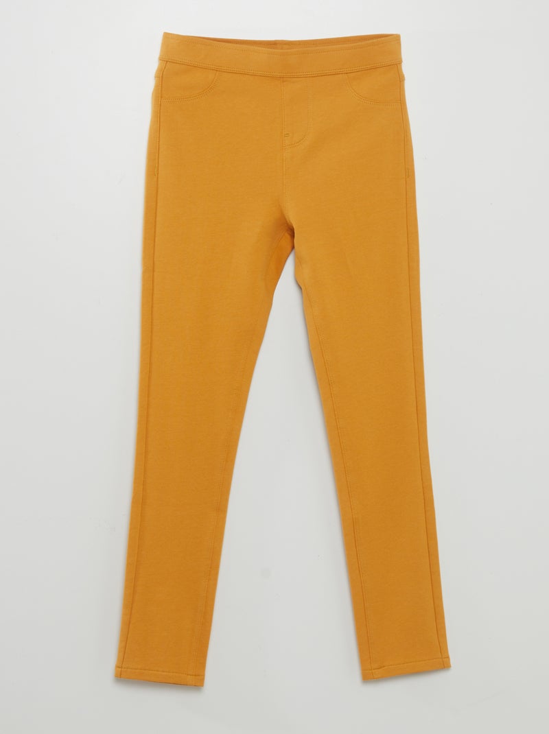 jeggings simples AMARELO - Kiabi