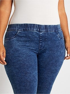 Jeggings skinny em ganga elástica - Kiabi