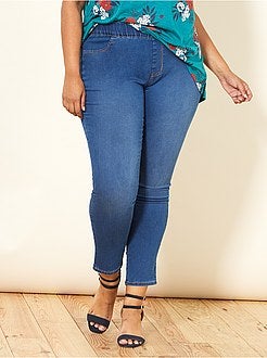 Jeggings skinny em ganga elástica - Kiabi