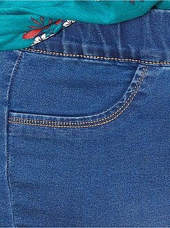 Jeggings skinny em ganga elástica - Kiabi