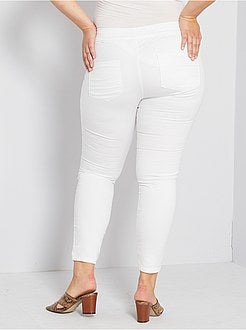 Jeggings skinny em ganga elástica - Kiabi