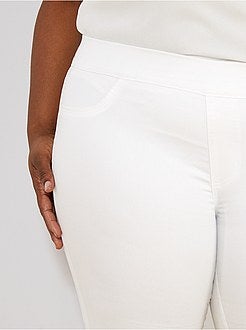 Jeggings skinny em ganga elástica - Kiabi