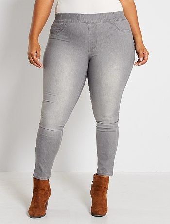 Jeggings skinny em ganga elástica - Kiabi