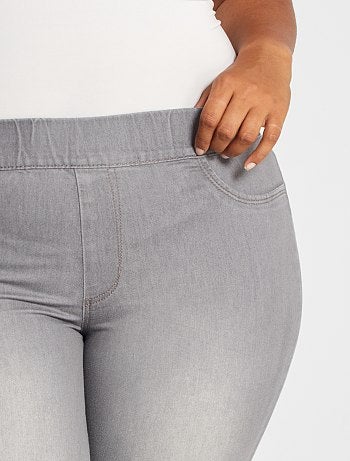 Jeggings skinny em ganga elástica - Kiabi