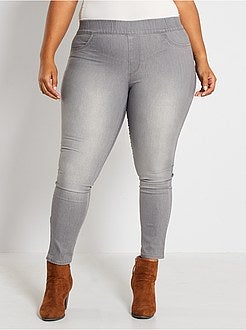 Jeggings skinny em ganga elástica - Kiabi