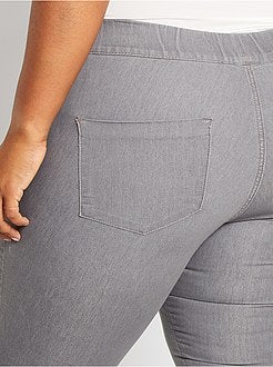 Jeggings skinny em ganga elástica - Kiabi