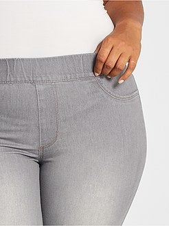 Jeggings skinny em ganga elástica - Kiabi