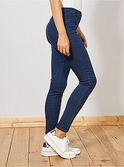 Jeggings super skinny com cintura subida - Kiabi