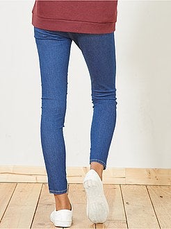 Jeggings super skinny com cintura subida - Kiabi