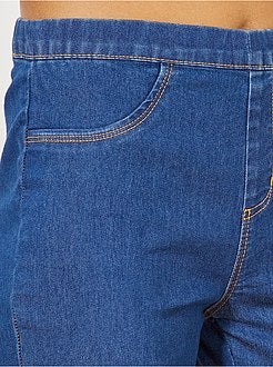 Jeggings super skinny com cintura subida - Kiabi