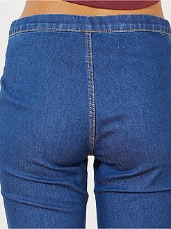 Jeggings super skinny com cintura subida - Kiabi