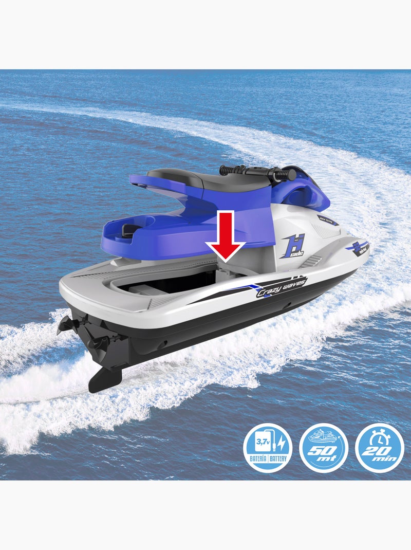 Jet ski telecomandado 1:47 racing boat N/D - Kiabi