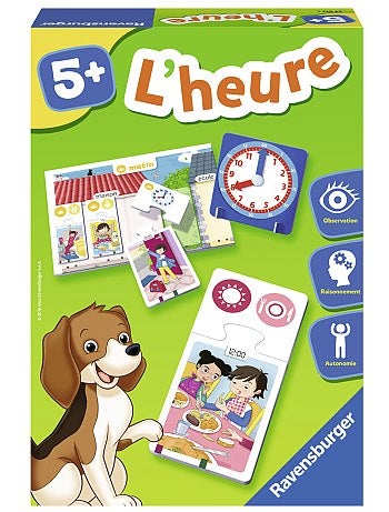 Jogo 'A hora' da 'Ravensburger' - Kiabi