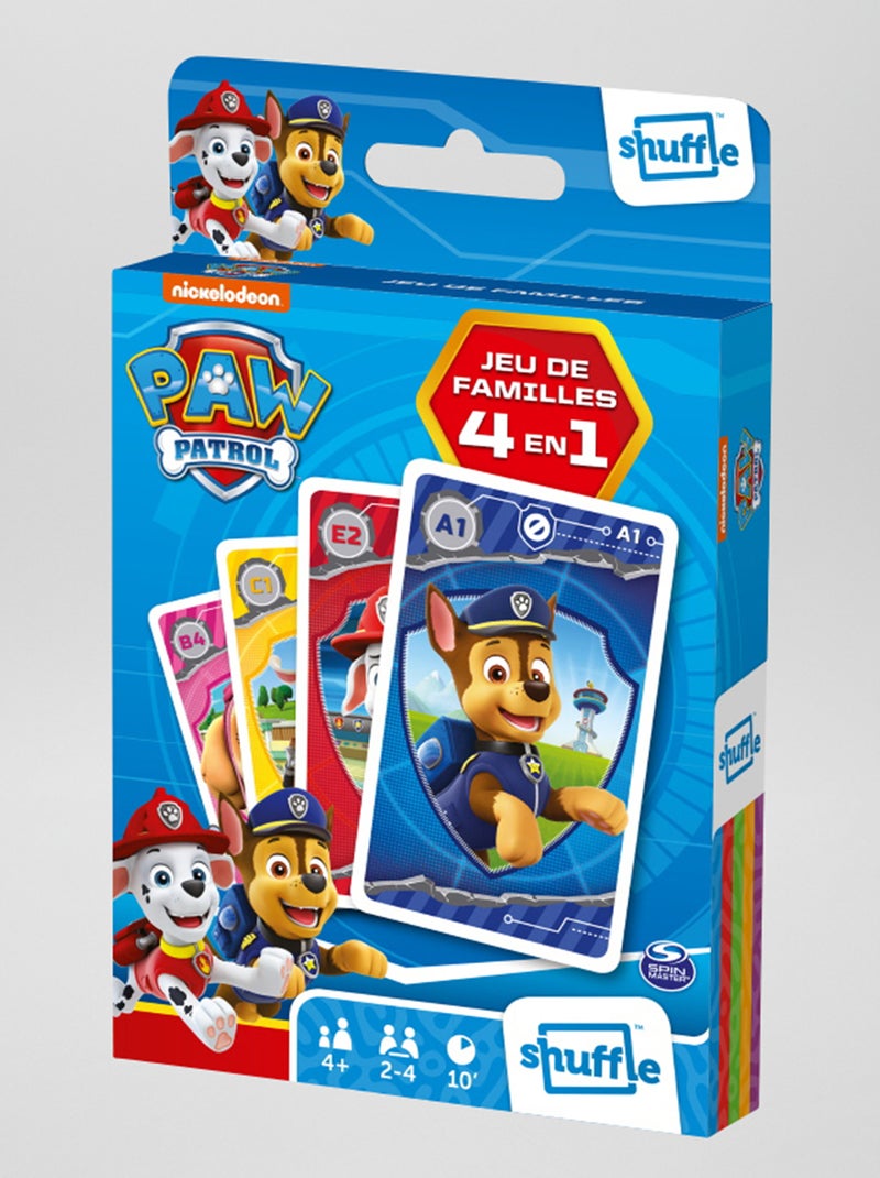 Jogo das 7 famílias 'Patrulha Pata' Azul - Kiabi