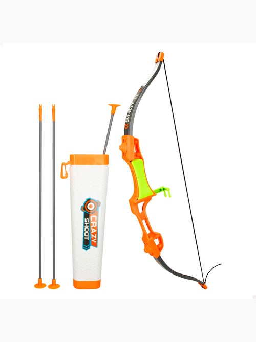 Jogo de arco e flechas 50 cm c/ alvo e aljava fun area! - Kiabi