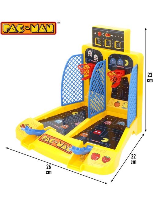 Jogo de basquete de mesa pac-man arcade com luz e som - Kiabi