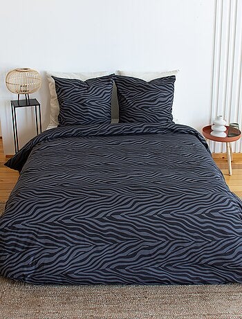 Jogo de cama com estampado de zebra - 2 pessoas