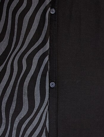 Jogo de cama com estampado de zebra - 2 pessoas