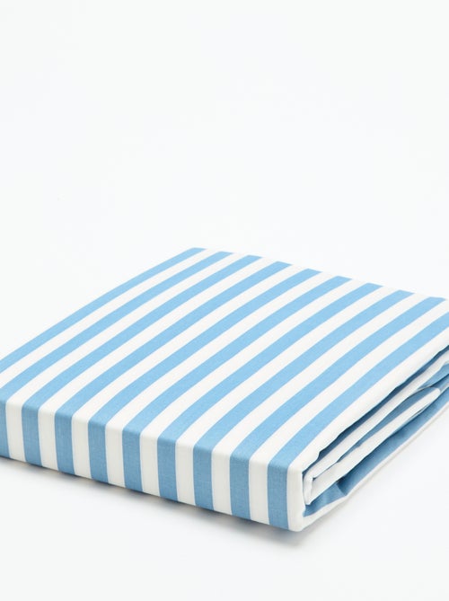 Jogo de cama com padrão para 1 pessoa (150 x 220 cm) - Kiabi Home - Kiabi